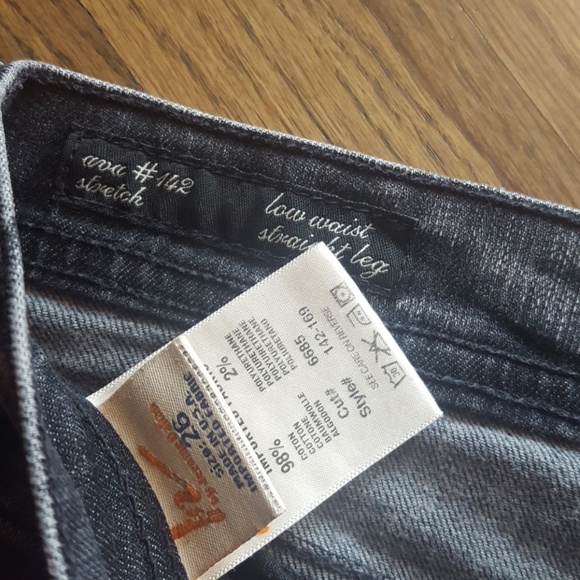 COH Rock and Roll Black Ava Jeans Ankle Zips - Picture 3 of 5